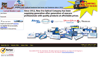 Tablet Screenshot of neweraoptical.com